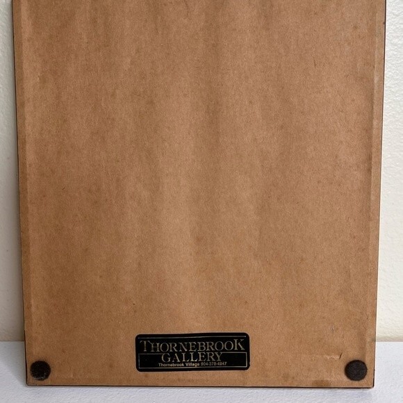 Vintage 1990s Framed Friendship Cross Stitch Thornebrook Gallery 9 X 10.5 Inches - Picture 6 of 12